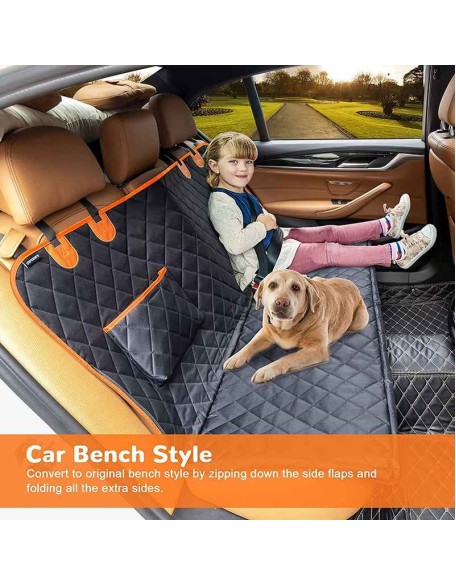 Waterproof Dog Car Seat Cover Soft Pet Seat Cover Hammock For Cars Trucks SUVs