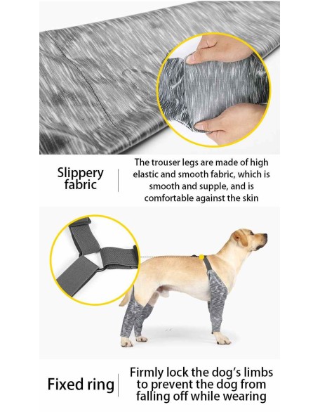 Dog Leg Sleeve for Anti-Licking Anti-Dirt