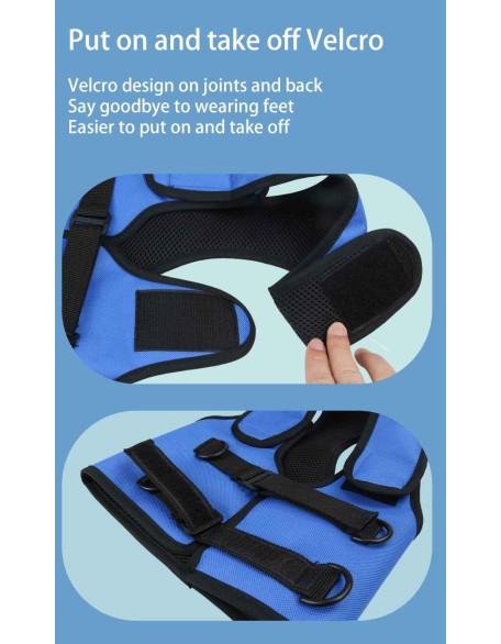 Dog IVDD Lift Harness/ Support & Rehabilitation Sling with Adjustable Strap