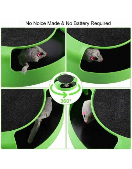 Running Mouse Interactive Cat Toy