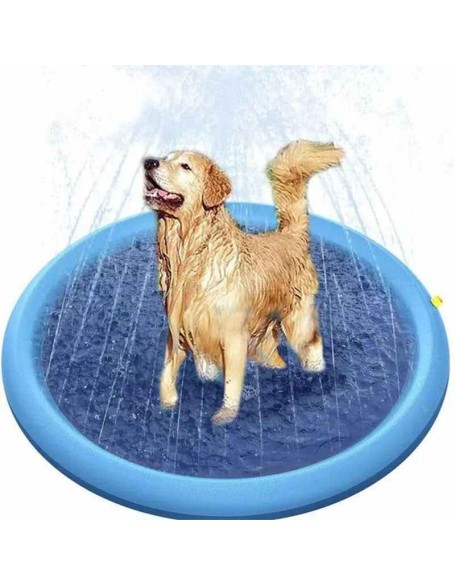 Sprinkler Cooling Play Mat For Dogs - Splash Sprinkler Pad for Dogs Kids