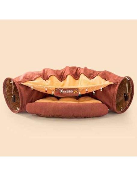 Pet Cats Tunnel Interactive Play Toy