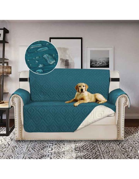 Water Resistant Reversible Pet Couch Cover, Furniture Protector