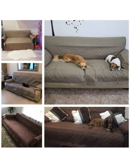 Waterproof pet sofa cover, dog sofa cover - Waterproof Quilted Sofa Covers