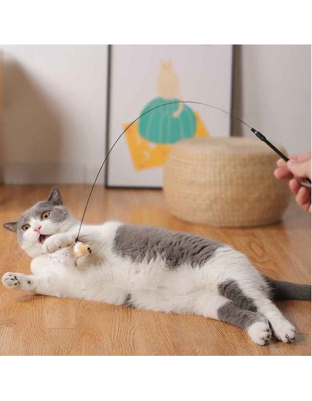 Interactive Bird Simulation Cat Toy Set