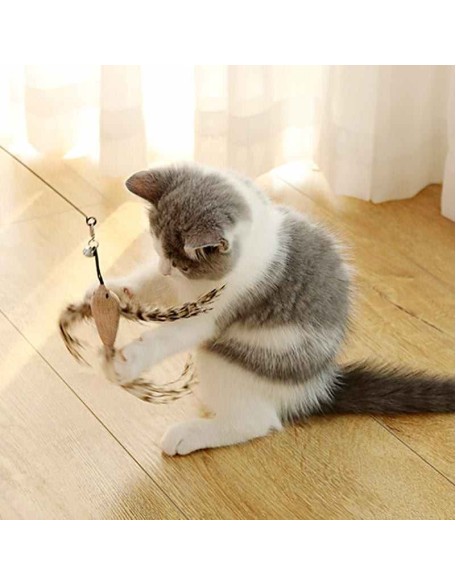 Interactive Bird Simulation Cat Toy Set