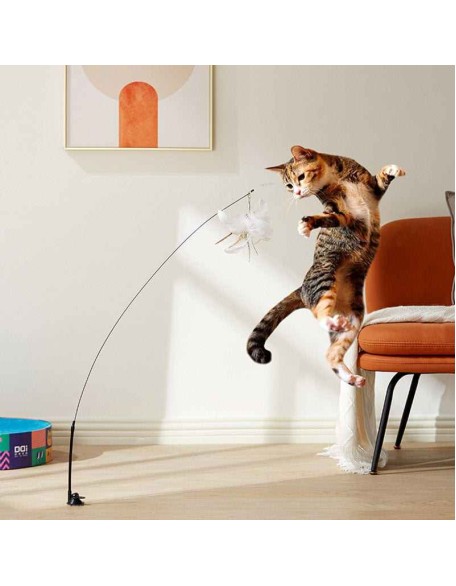 Interactive Bird Simulation Cat Toy Set