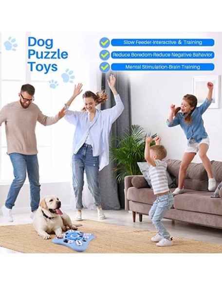 Dog Puzzle Toys, Interactive Dog Toys for Large Medium Small Dogs