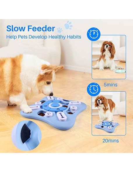 Dog Puzzle Toys, Interactive Dog Toys for Large Medium Small Dogs