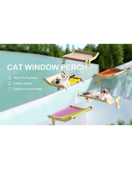 Cat Window Perch Lounge Mount Hammock Window Seat Bed Shel