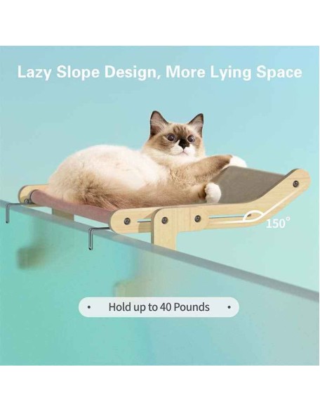 Cat Window Perch Lounge Mount Hammock Window Seat Bed Shel