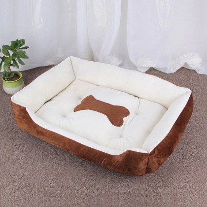 Bone Pet Bed for Small to Large Pets