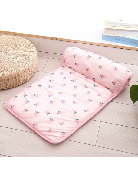 Dog Cooling Mat Breathable Bed With Pillow