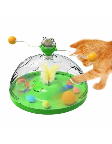 Windmill Interactive Turntable Cat Toy