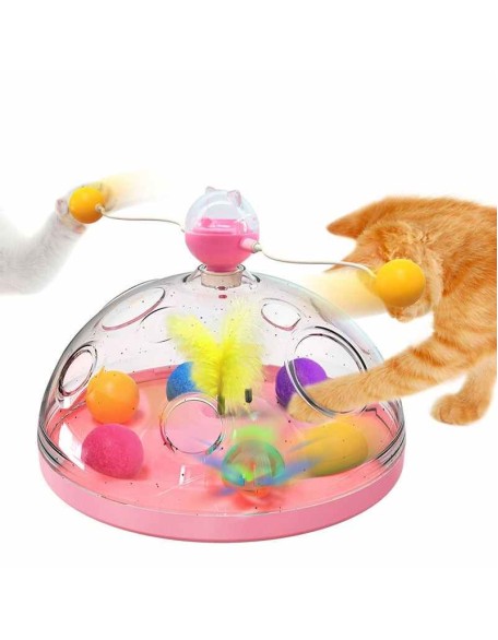 Windmill Interactive Turntable Cat Toy