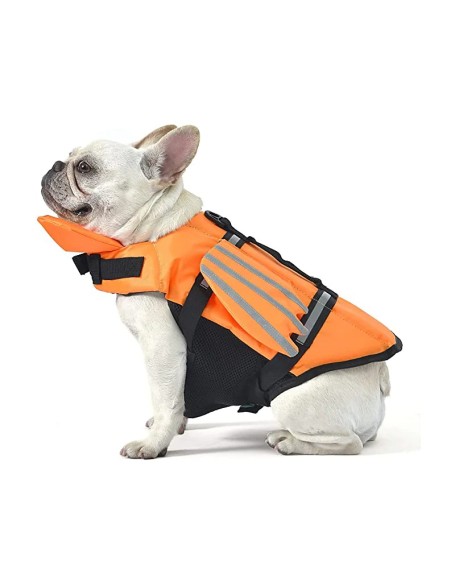 Dog Life Jacket Dog Flotation Lifesaver Preserver Swimsuit with Handle