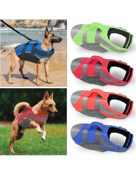 Pet Dog Life Jacket Vest Portable Breathable Swimwear