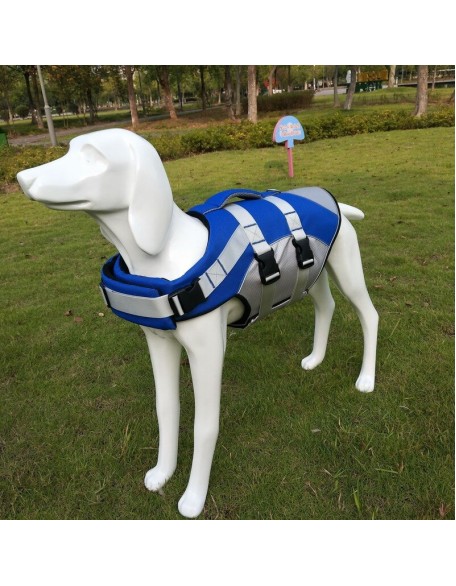 Pet Dog Life Jacket Vest Portable Breathable Swimwear