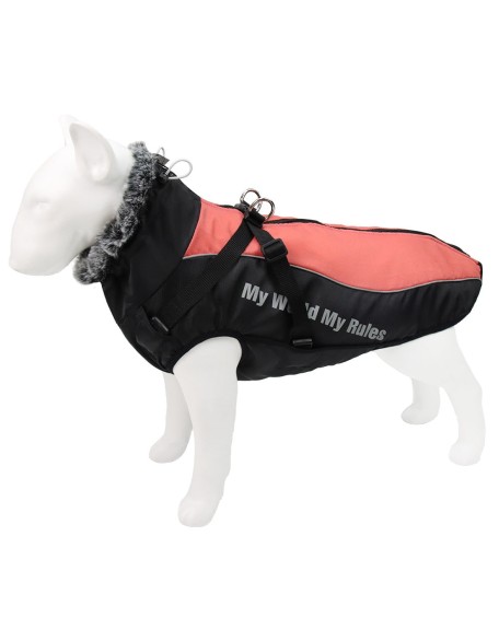 Waterproof Dog Jacket Harness for Cold Weather