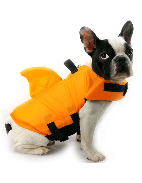 Advanced Dog Shark Life Jacket|Upgraded Version|Dog Surfing & Swimming Life Vest