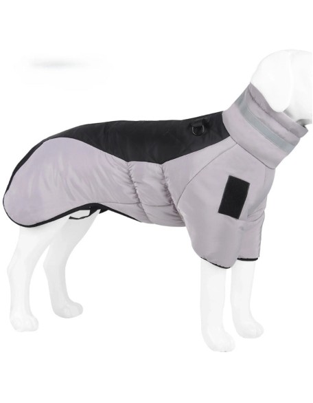 Dog Winter Coat Dog Outerwear Cotton-Padded Jacket Warm Turtleneck Dog Jacket