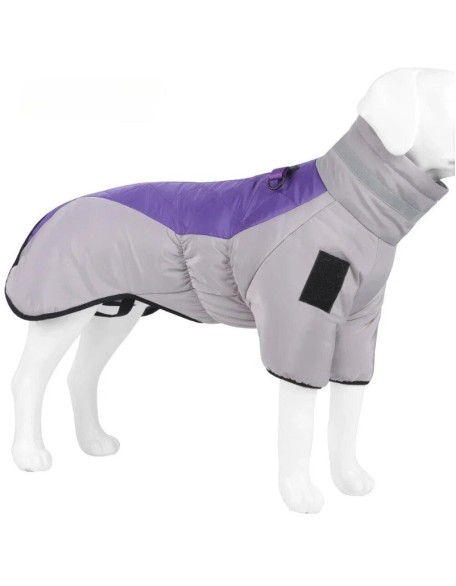 Dog Winter Coat Dog Outerwear Cotton-Padded Jacket Warm Turtleneck Dog Jacket